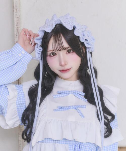 Whinny(ホワイニー)の「Whinny/お昼寝日和(その他ヘアアクセサリー・レディース・ホワイト/ブラック/サックスブルー・FREE)」の12枚目の写真