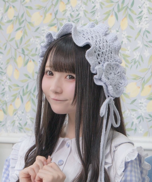 Whinny(ホワイニー)の「Whinny/お昼寝日和(その他ヘアアクセサリー・レディース・ホワイト/ブラック/サックスブルー・FREE)」の3枚目の写真