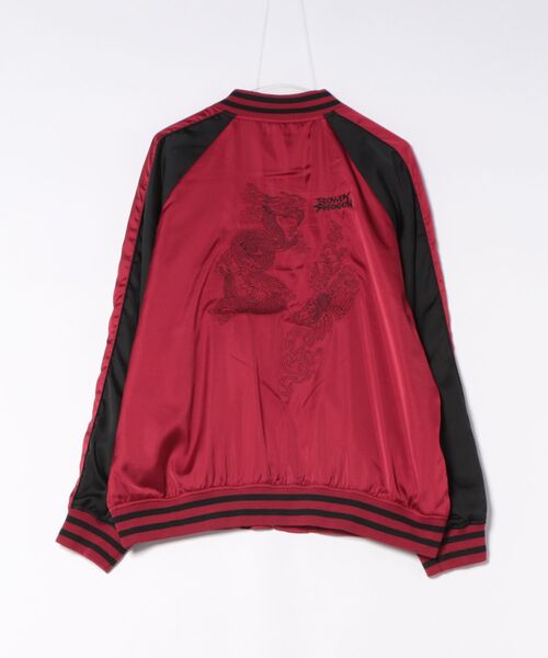 RAGEBLUE（レイジブルー）の「【BATTLE OF TOKYO】ROWDY SHOGUN / コラボ刺繍スカジャン（スカジャン・レディース・ブラック/レッド・FREE）」の21枚目の写真