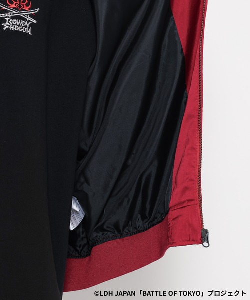 RAGEBLUE（レイジブルー）の「【BATTLE OF TOKYO】ROWDY SHOGUN / コラボ刺繍スカジャン（スカジャン・レディース・ブラック/レッド・FREE）」の16枚目の写真
