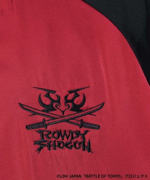 RAGEBLUE（レイジブルー）の「【BATTLE OF TOKYO】ROWDY SHOGUN / コラボ刺繍スカジャン（スカジャン・レディース・ブラック/レッド・FREE）」の20枚目の写真