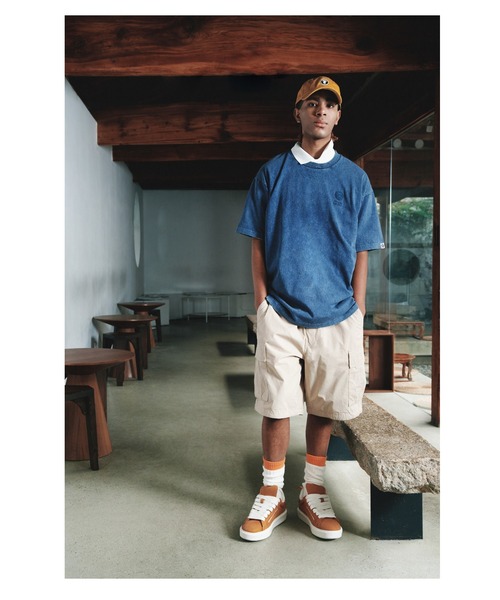 AAPE BY A BATHING APE(エーエイプバイアベイシングエイプ)の「AAPE NOW TEE(Tシャツ/カットソー・メンズ・ライトブラック/ネイビー・X-LARGE/MEDIUM/LARGE/XX-LARGE/SMALL)」の8枚目の写真