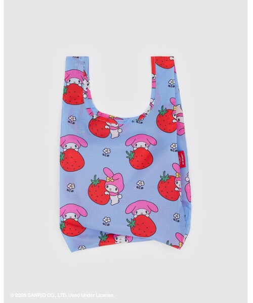 BAGGU(バグー)の「<BAGGU>BABY / サンリオ / キッズ(エコバッグ/サブバッグ・キッズ・レッド/ピンク/ライトブルー・FREE)」の1枚目の写真