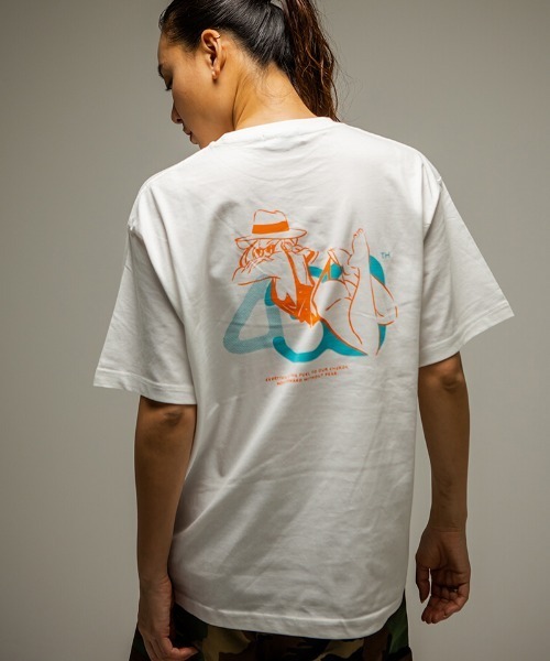 430（フォーサーティ）の「mt10451- NF SUMMER GIRL S-S TEE Tシャツ(26-135)（Tシャツ/カットソー・メンズ・ブラック系その他/サックスブルー/ブラック/バーガンディー/グリーン/ホワイト/ベージュ・3/2/1/0）」の9枚目の写真