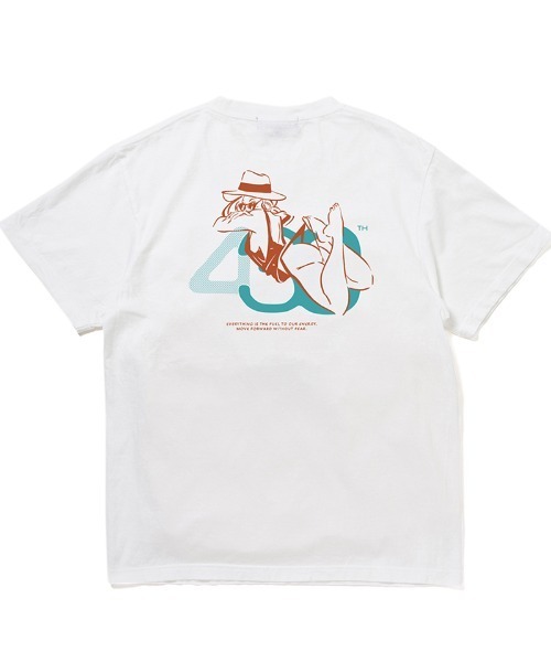 430（フォーサーティ）の「mt10451- NF SUMMER GIRL S-S TEE Tシャツ(26-135)（Tシャツ/カットソー・メンズ・ブラック系その他/サックスブルー/ブラック/バーガンディー/グリーン/ホワイト/ベージュ・3/2/1/0）」の12枚目の写真