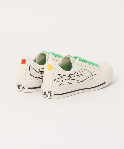CONVERSE(コンバース)の「【CONVERSE】コンバース ONE STAR CANVAS / DAISUKE KONDO(ワンスター キャンバス / DAISUKE KONDO)(スニーカー・レディース・ホワイト・4/4.5/5/5.5/6.5)」の6枚目の写真