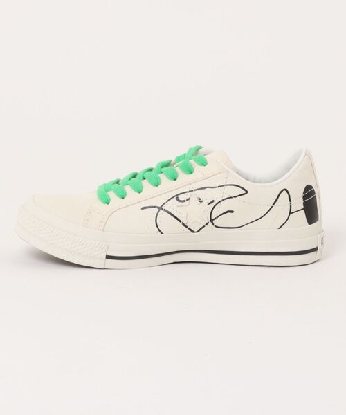 CONVERSE(コンバース)の「【CONVERSE】コンバース ONE STAR CANVAS / DAISUKE KONDO(ワンスター キャンバス / DAISUKE KONDO)(スニーカー・レディース・ホワイト・4/4.5/5/5.5/6.5)」の3枚目の写真
