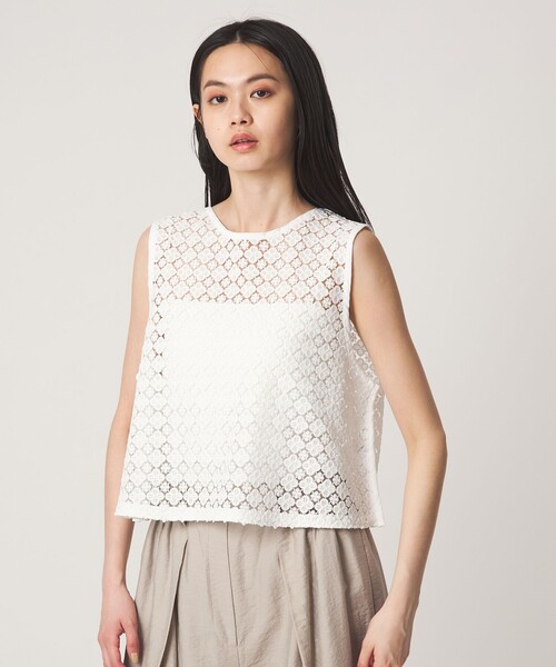 EMMEL REFINES EM Cloverless No‑sleeve Pull‑over