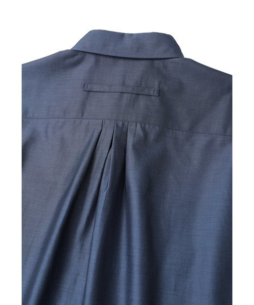 TICCA(ティッカ)の「<TICCA(ティッカ)>別注ショートボタンダウンシャツ(シャツ/ブラウス・レディース・ブルー系その他3・FREE)」の9枚目の写真