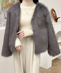 Diosfront（ディオスフロント）の「ノーカラージャケット（ノーカラージャケット）」