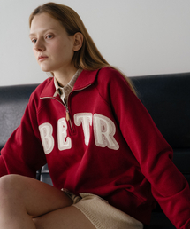 KNOWNBETTER（ノウンベター）の「BETR half zip-up MTM [KNSS05TS08]_Burgundy（スウェット）」