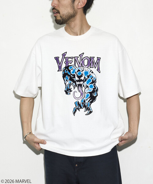 セール】MARVEL/マーベル/ヴェノム/クルーネックTシャツ/静電 セール】MARVEL/マーベル/ヴェノム/クルーネックTシャツ/静電