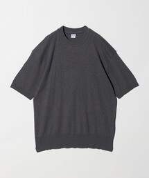 gicipi | ＜gicipi＞ARAGOSTA/クルーネック リラックスフィット ニットソー Tシャツ(Tシャツ/カットソー)