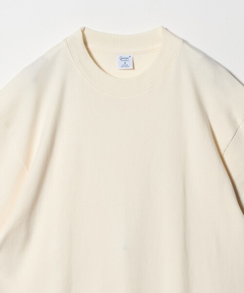 gicipi（ジチピ）の「＜gicipi＞ARAGOSTA/クルーネック リラックスフィット ニットソー Tシャツ（Tシャツ/カットソー・メンズ・グレー系/オフホワイト/ロイヤルブルー・4/5）」の8枚目の写真