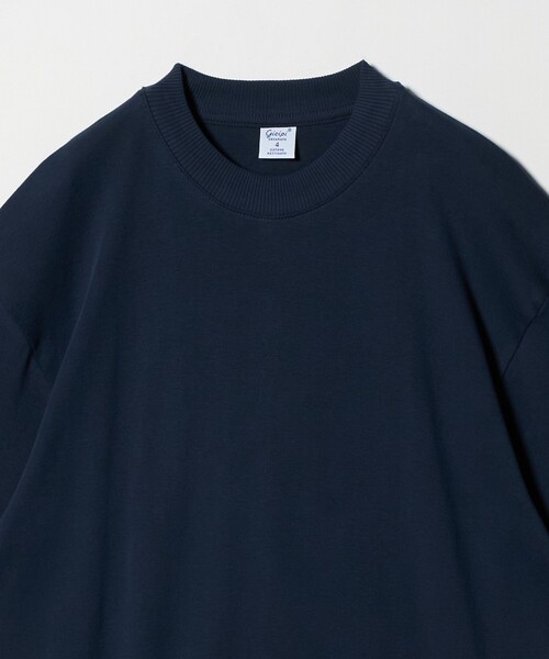 gicipi（ジチピ）の「＜gicipi＞ARAGOSTA/クルーネック リラックスフィット ニットソー Tシャツ（Tシャツ/カットソー・メンズ・グレー系/オフホワイト/ロイヤルブルー・4/5）」の10枚目の写真