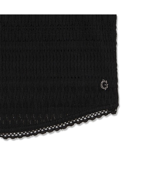 Guess(ゲス)の「ELISABETTE Top タンクトップ(タンクトップ・レディース・ブラック/ホワイト・SMALL/LARGE/MEDIUM/X-SMALL)」の4枚目の写真