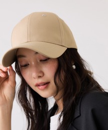 VIS | 【定番人気】バックリボンツイルキャップ(キャップ)