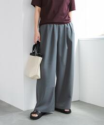 URBAN RESEARCH DOORS | 『UR TECH』完声/涼ギャザーワイドパンツ(その他パンツ)