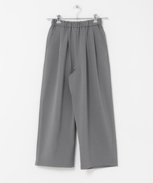 URBAN RESEARCH DOORS（アーバンリサーチドアーズ）の「『UR TECH』完声/涼ギャザーワイドパンツ（その他パンツ・レディース・ベージュ/グレー・SMALL/MEDIUM/LARGE）」の22枚目の写真