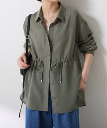 COLLAGE GALLARDAGALANTE | ドロストシェイプシアーシャツ/WEB限定カラー展開(シャツ/ブラウス)