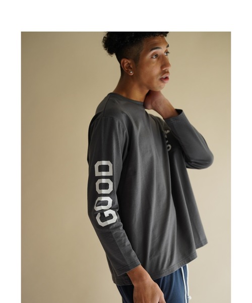 Catchup(ケチャップ)の「【2026SS】CATCHUP CREW 15 ロングTシャツ(大人サイズ)【親子でお揃い】【ユニセックス】(Tシャツ/カットソー・レディース・チャコールグレー/レッド・M/S/L)」の9枚目の写真
