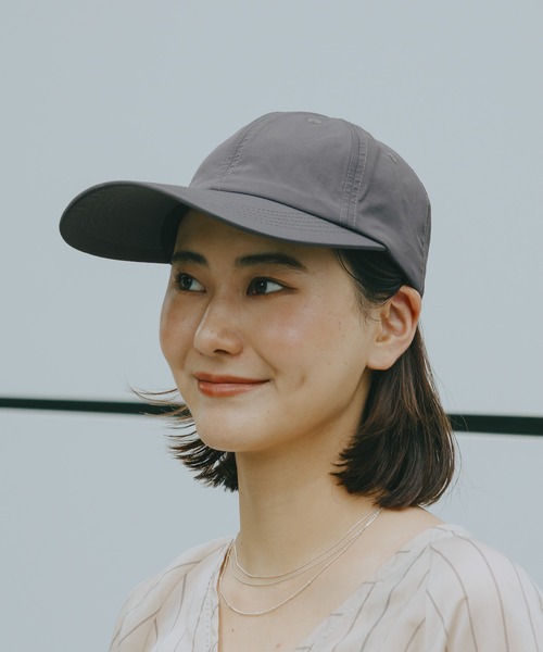 GLOBAL WORK（グローバルワーク）の「遮熱撥水ツバナガCAP/659047（キャップ・レディース・ベージュ/ブラック/ライトグレー・FREE）」の18枚目の写真