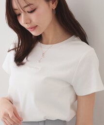 index | 【UVケア/接触冷感】フロントロゴ刺繍Tシャツ《洗濯機OK/S-3L/7col》(Tシャツ/カットソー)