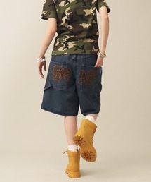 【SEQUENZ/シークエンズ】LEOPARD APPLIQUE SHORTS