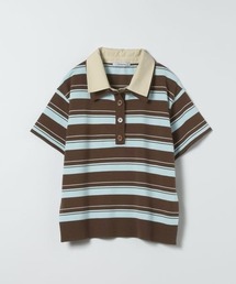 JEANASIS | 12Gドッキングカラーポロニット/670827(ポロシャツ)