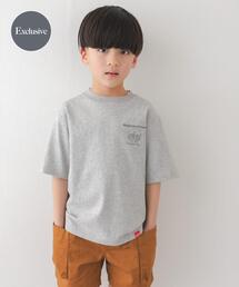 Manhattan Portage（マンハッタンポーテージ）の「『親子リンク』『別注』MANHATTAN PORTAGE×DOORS　1ptプリントTシャツ(KIDS)（Tシャツ/カットソー）」