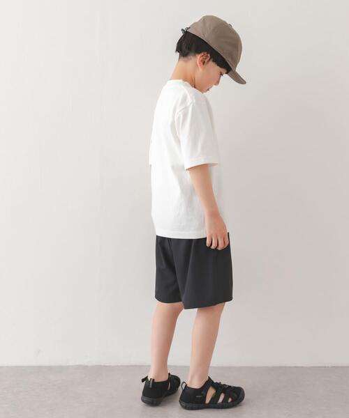 Manhattan Portage（マンハッタンポーテージ）の「『親子リンク』『別注』MANHATTAN PORTAGE×DOORS　1ptプリントTシャツ(KIDS)（Tシャツ/カットソー・キッズ・オフホワイト/チャコールグレー/グレー系その他・120/135/105）」の6枚目の写真