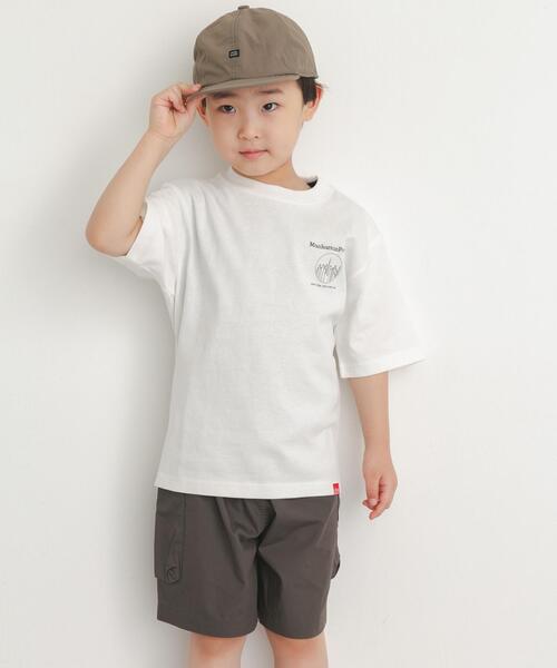 Manhattan Portage（マンハッタンポーテージ）の「『親子リンク』『別注』MANHATTAN PORTAGE×DOORS　1ptプリントTシャツ(KIDS)（Tシャツ/カットソー・キッズ・オフホワイト/チャコールグレー/グレー系その他・120/135/105）」の9枚目の写真
