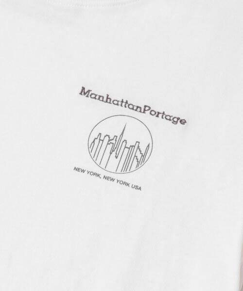 Manhattan Portage（マンハッタンポーテージ）の「『親子リンク』『別注』MANHATTAN PORTAGE×DOORS　1ptプリントTシャツ(KIDS)（Tシャツ/カットソー・キッズ・オフホワイト/チャコールグレー/グレー系その他・120/135/105）」の13枚目の写真