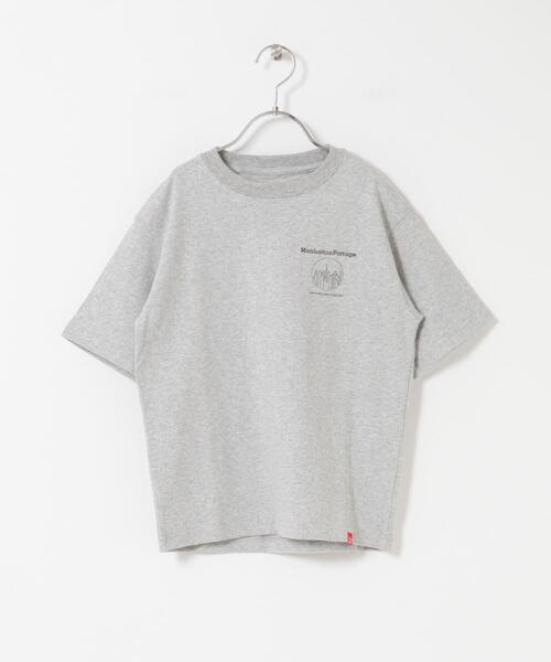 Manhattan Portage（マンハッタンポーテージ）の「『親子リンク』『別注』MANHATTAN PORTAGE×DOORS　1ptプリントTシャツ(KIDS)（Tシャツ/カットソー・キッズ・オフホワイト/チャコールグレー/グレー系その他・120/135/105）」の17枚目の写真