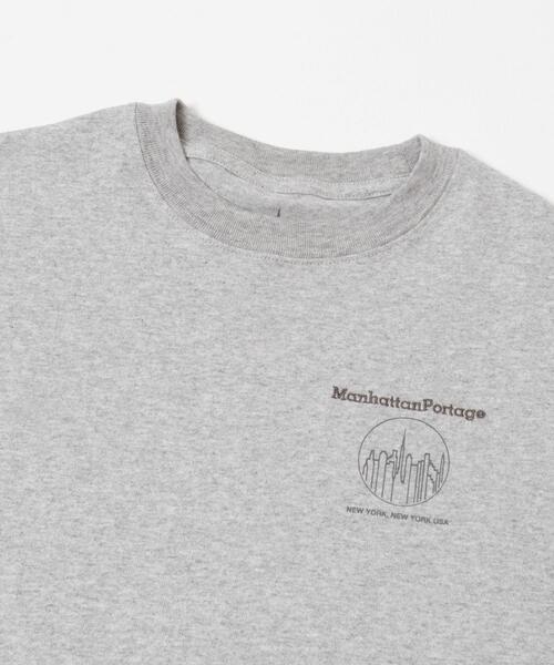 Manhattan Portage（マンハッタンポーテージ）の「『親子リンク』『別注』MANHATTAN PORTAGE×DOORS　1ptプリントTシャツ(KIDS)（Tシャツ/カットソー・キッズ・オフホワイト/チャコールグレー/グレー系その他・120/135/105）」の18枚目の写真
