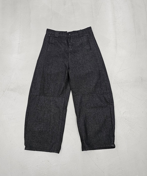 WESTBOY（ウエストボーイ）の「バルーンシルエット ブラック セミワイドデニムパンツ WO26S8PT01（デニムパンツ・メンズ・ブラック・L/M/XL）」の6枚目の写真