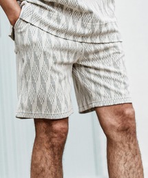 mp15004- ドビー総柄ショートパンツ