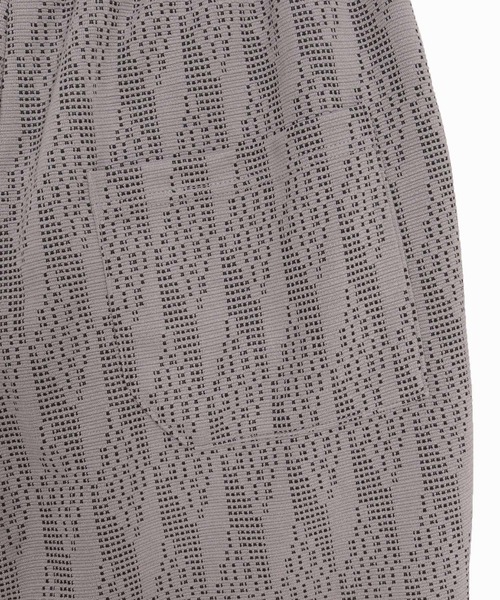 CAMBIO（カンビオ）の「mp15004- ドビー総柄ショートパンツ（その他パンツ・メンズ・アイボリー/グレー/ブラウン・XL/L/M）」の8枚目の写真