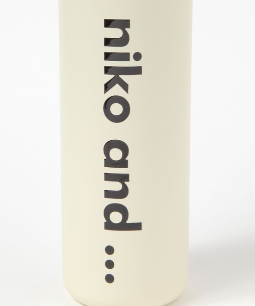 niko and...(ニコアンド)の「ニコロゴ ハンドステンレスボトル/容量480ml(キッチンツール・レディース・オフホワイト/ブラック・0)」の16枚目の写真