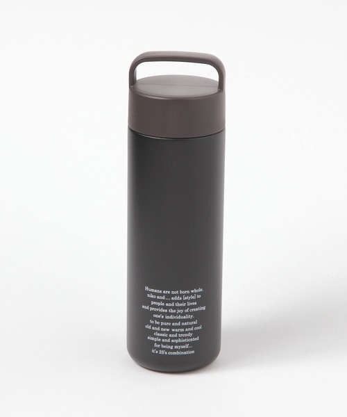 niko and...(ニコアンド)の「ニコロゴ ハンドステンレスボトル/容量480ml(キッチンツール・レディース・オフホワイト/ブラック・0)」の5枚目の写真
