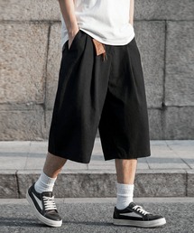 SLICK/スリック】Tech Twill Wide Short Pants/テックツイル ワイド