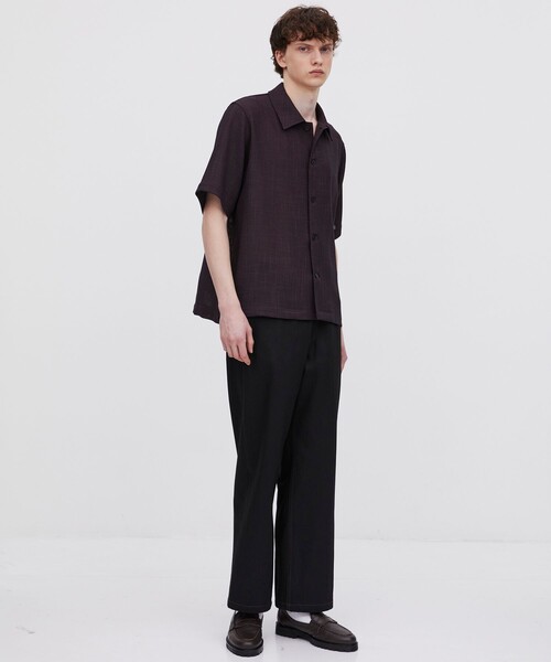 UNITED TOKYO(ユナイテッドトウキョウ)の「【実店舗大人気】SUPIMA DENIM ストレートセミフレアパンツ |リジッド/日本製/オールシーズン(デニムパンツ・メンズ・ダークインディゴブルー/ブラック・1/2)」の3枚目の写真