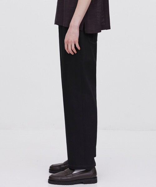 UNITED TOKYO(ユナイテッドトウキョウ)の「【実店舗大人気】SUPIMA DENIM ストレートセミフレアパンツ |リジッド/日本製/オールシーズン(デニムパンツ・メンズ・ダークインディゴブルー/ブラック・1/2)」の8枚目の写真