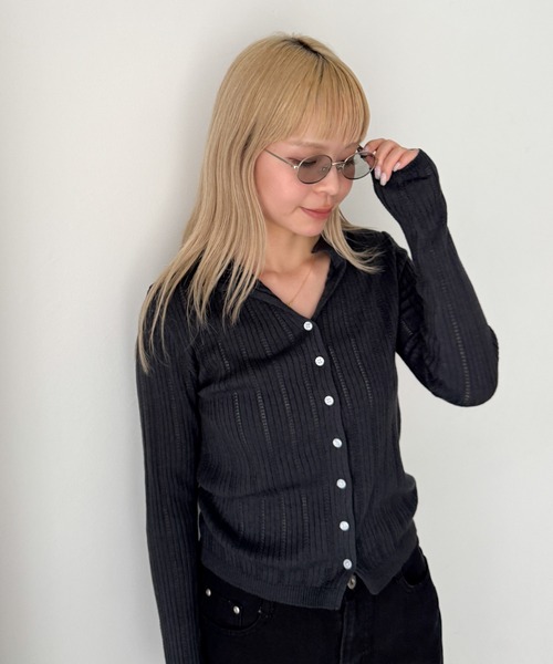 CANAL JEAN(キャナルジーン)の「Dume LOEN メタルオーバルアイウェア(サングラス・レディース・ブラウン系その他/シルバー系その他・ONE SIZE)」の2枚目の写真