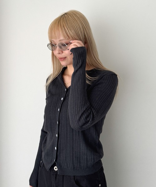 CANAL JEAN(キャナルジーン)の「Dume LOEN メタルオーバルアイウェア(サングラス・レディース・ブラウン系その他/シルバー系その他・ONE SIZE)」の6枚目の写真