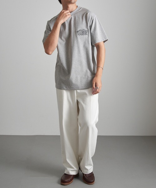 NANGA(ナンガ)の「【NANGA】ECO HYBRID LINE DRAWING TEE N2610-1M038Z(Tシャツ/カットソー・メンズ・ホワイト/ライトグレー/ブラック・S/M/L/XL)」の21枚目の写真