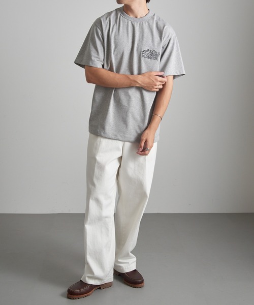 NANGA(ナンガ)の「【NANGA】ECO HYBRID LINE DRAWING TEE N2610-1M038Z(Tシャツ/カットソー・メンズ・ホワイト/ライトグレー/ブラック・S/M/L/XL)」の22枚目の写真