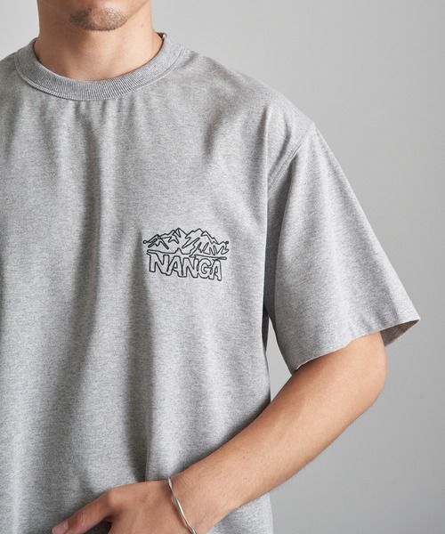 NANGA(ナンガ)の「【NANGA】ECO HYBRID LINE DRAWING TEE N2610-1M038Z(Tシャツ/カットソー・メンズ・ホワイト/ライトグレー/ブラック・S/M/L/XL)」の15枚目の写真