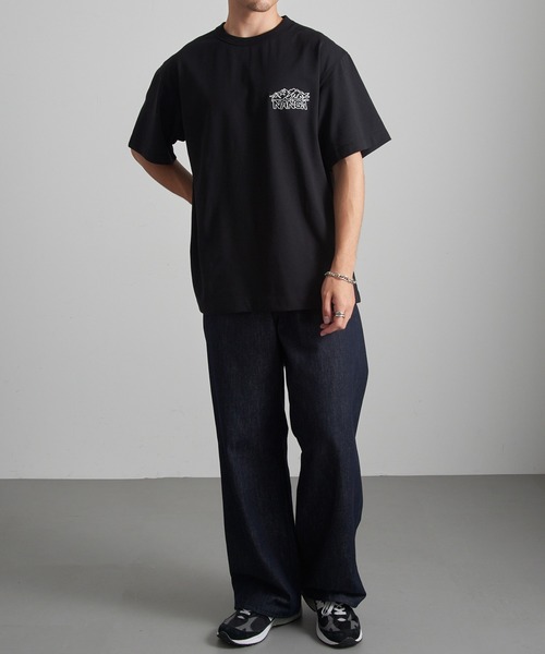 NANGA(ナンガ)の「【NANGA】ECO HYBRID LINE DRAWING TEE N2610-1M038Z(Tシャツ/カットソー・メンズ・ホワイト/ライトグレー/ブラック・S/M/L/XL)」の13枚目の写真