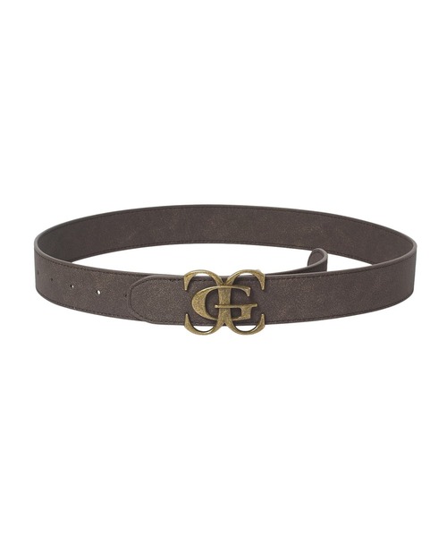 X-girl(エックスガール)の「METAL XG EMBLEM BUCKLE FADED FAUX LEATHER BELT(ベルト・レディース・ブラウン/ブラック・ONE SIZE)」の8枚目の写真